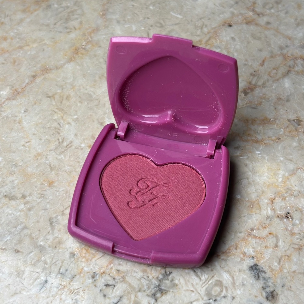 Too Faced Love Flush Blush 0.07oz Your Love Is King Pink Berry Mini‎ Compact